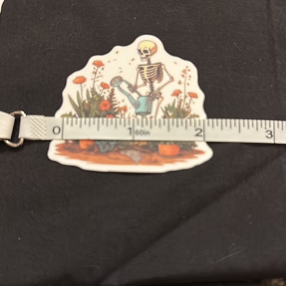 Floral skull stickers/decals - Picture 6 of 6